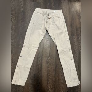 MNML WESTERN SNAP ZIPPER PANTS